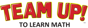 TEAM UP! Math Game Logo